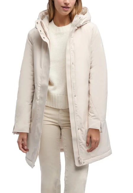 Непромокаемо яке Spherica с качулка - Слонова кост