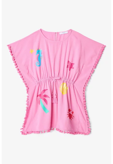 Плажна рокля с връзка