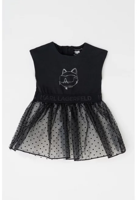 Рокля комби с лого