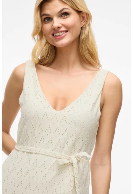 Рокля от дантела Сан Гало - Слонова кост