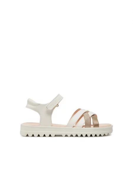 Сандали J Sandal Coralie Gir J356EA 054AJ C0588 D Бели -  Екокожа