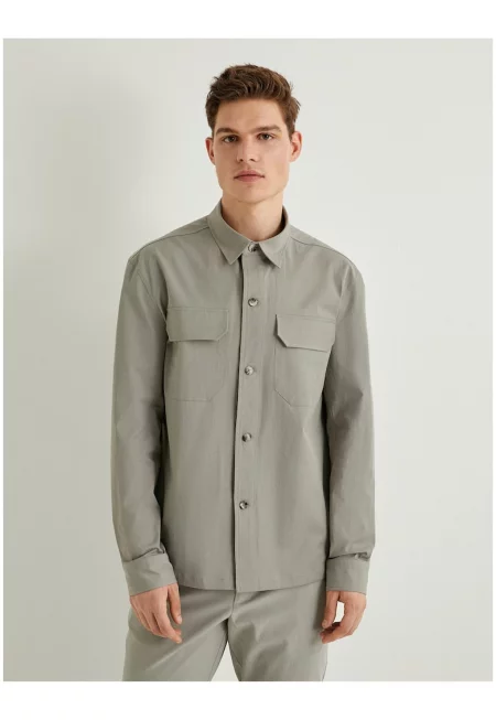 Шакет с джобове с капаче