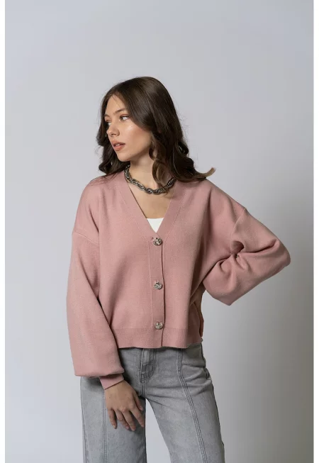 Шпиц жилетка Ryana с паднали ръкави