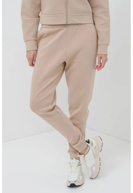 Спортен панталон със стеснен крачол - Светлокафяв