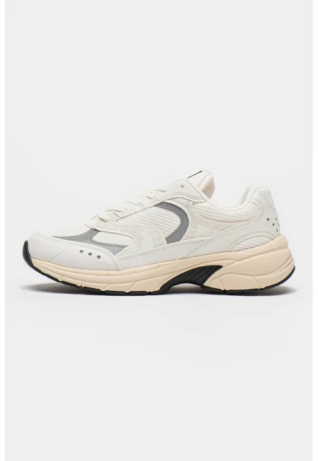 Спортни обувки Archive с еко кожа - Бял/Tъмносив