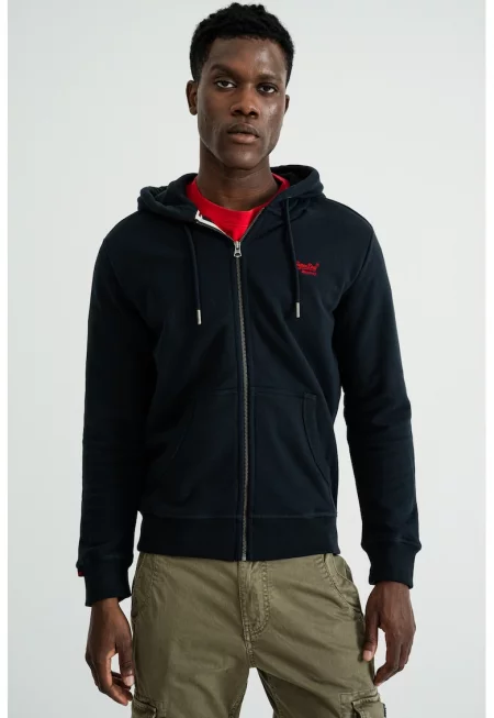 SUPERDRY - Слим худи с цип