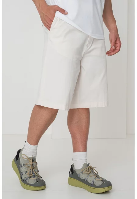 Свободни бермуди Damo - Мръснобял