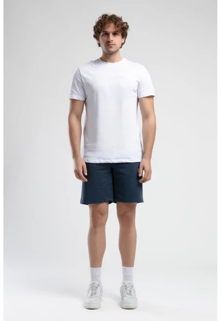 Тениска Empire с бродирано лого - Бял