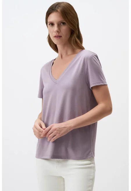 Тениска с модал с шпиц