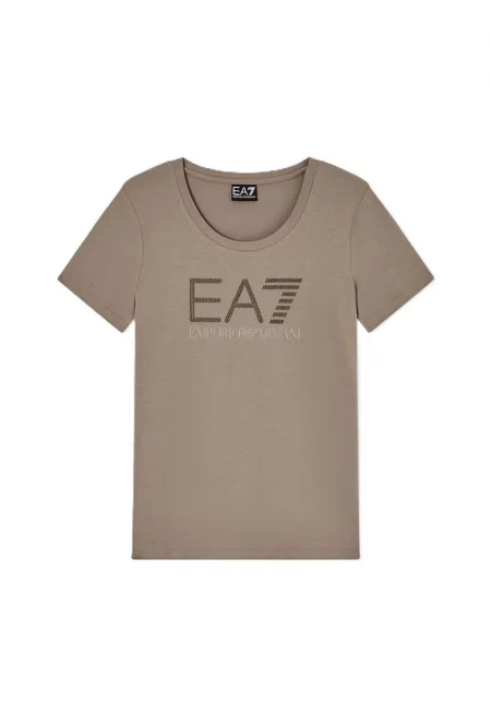 Тениска  TRAIN LOGO SERIES W TEE SS RN FANCY STRASS-7W000536-AF10373-U6167