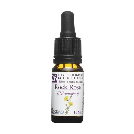 Цветна есенция Бах № 26 – Обикновен жълтак (Rock Rose), капки, 10 ml