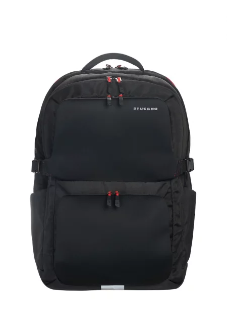 Унисекс раница с цип - Черен