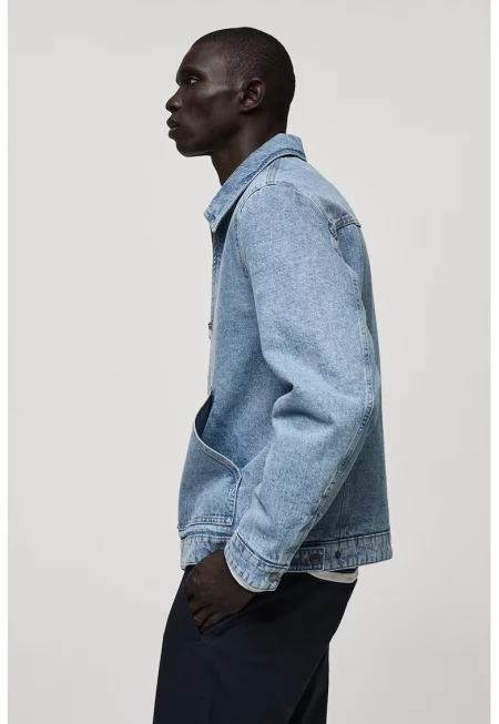 Яке от деним с капитонирана подплата