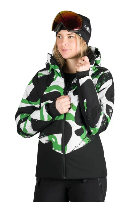 Зимно яки скя Kayleight с качулка и яка