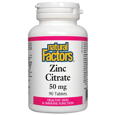 Zinc Citrate / Цинк (цитрат) 50 mg х 90 таблетки