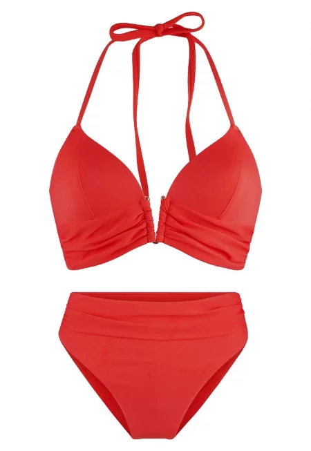 Бански от две части - Червен