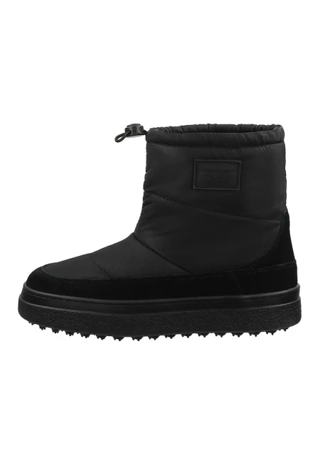 Боти с вълнена подплата - Черен