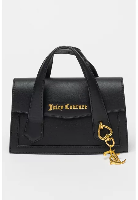 Чанта Lily тип Messenger от еко кожа - Черен