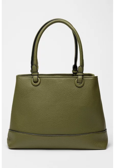 Чанта за рамо от еко кожа с 2 отделения