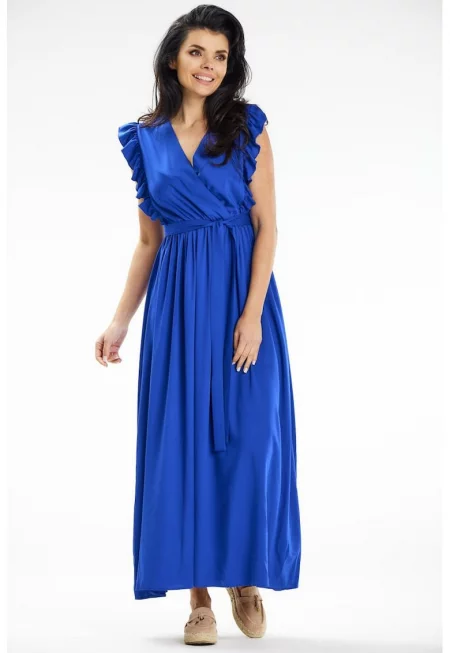 Дълга рокля без ръкави A638