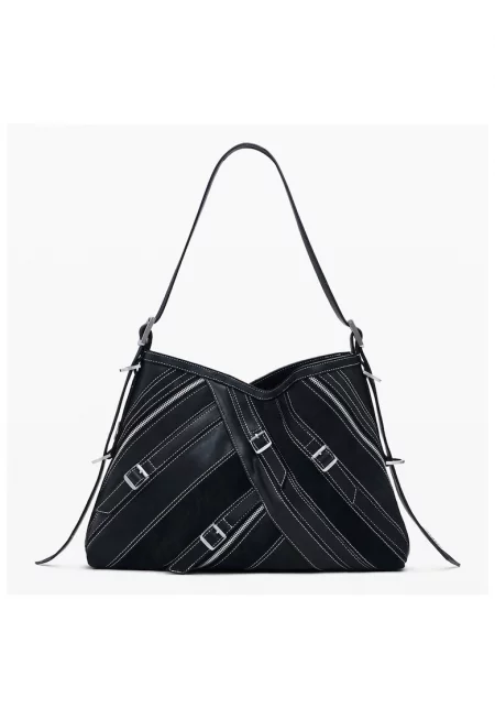 Дамска чанта черна 25WAXP72 - Черен