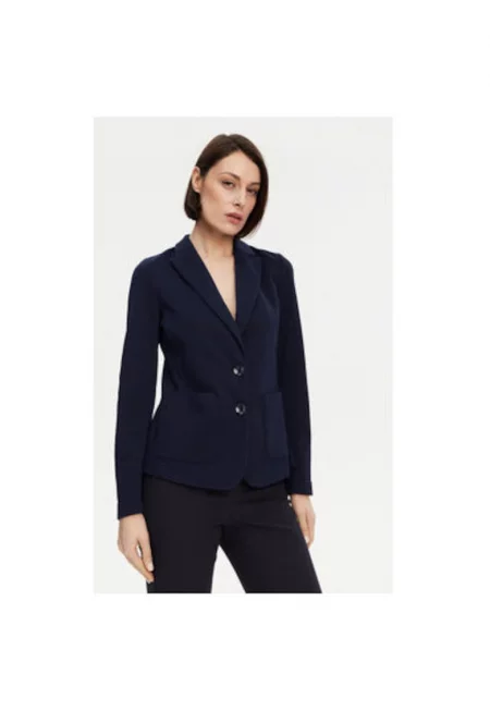 Дамско яке  15001367 - Полиестер/Памук - Тъмносин