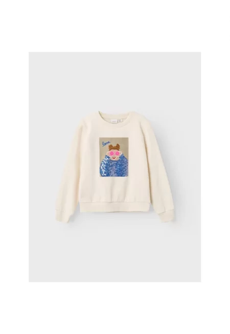 Детска блуза -  937714 - Екрю - Памук