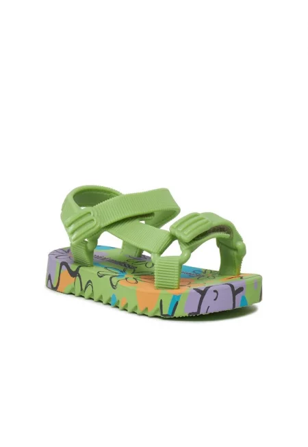 Детски сандали  303828 - Синтетика - Зелен
