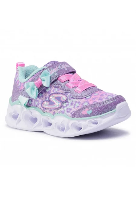 Детски спортни обувки  HEART LIGHTS - UNTAMED HEARTS - лилави