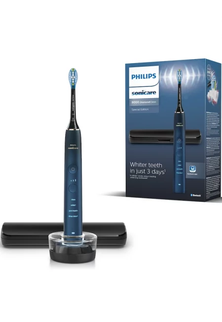 Електрическа четка за зъби  DiamondClean 9000 HX9911 - Тъмносин