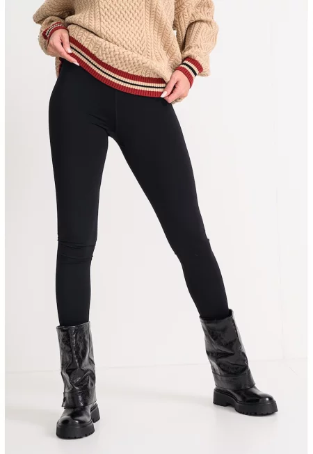 Фитнес клин с лого - Черен