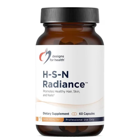 H-S-N Radiance – За коса, кожа и нокти, с кератин, биотин и бамбук, 60 капсули