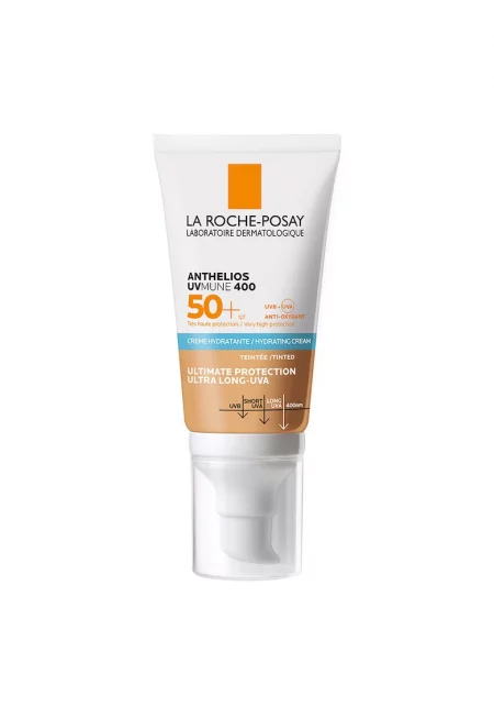 Хидратиращ крем за лице La Roche Posay ANTHELIOS UV-MUNE 400 SPF 50+ - С цвят - 50 мл