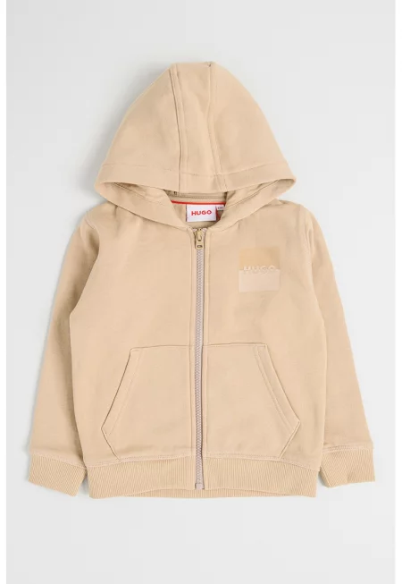 Худи с лого и цип