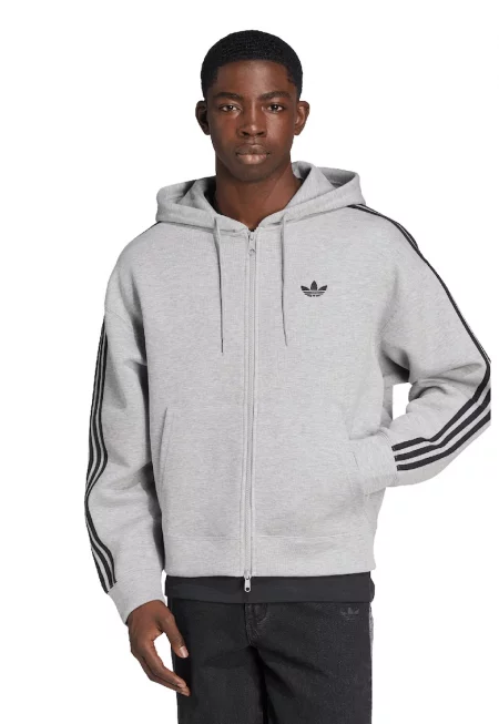 Худи Spacer с цип и скосени джобове