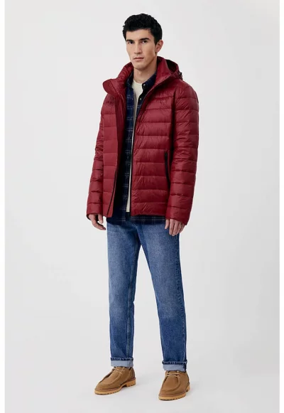Капитонирано зимно яке с пухена вата