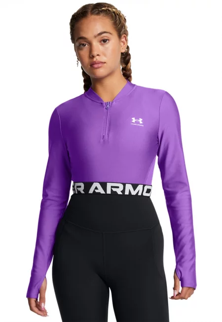 Къса фитнес блуза Heatgear