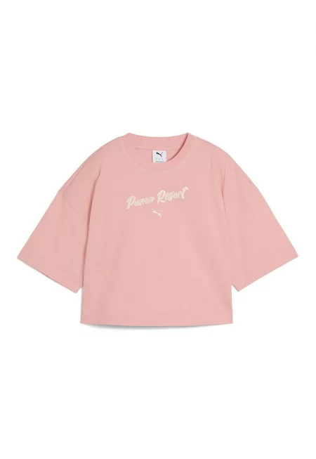 Къса тениска от памук