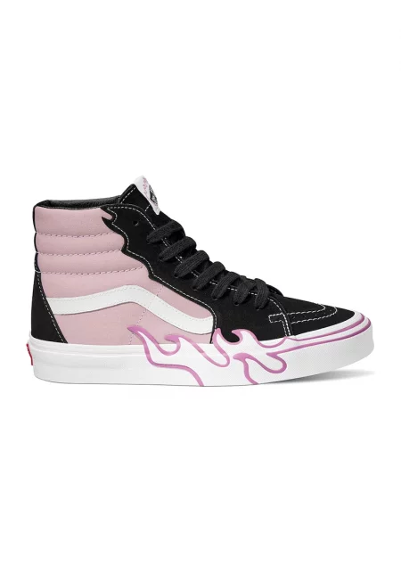 Кецове SK8-HI Flame с велур