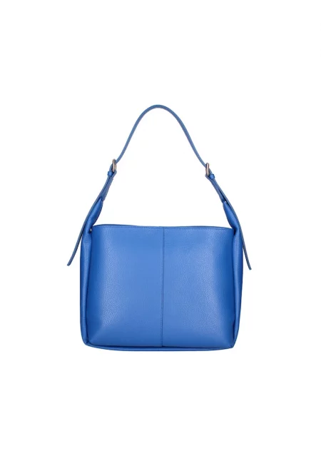 Кожена чанта - Кралско Синьо