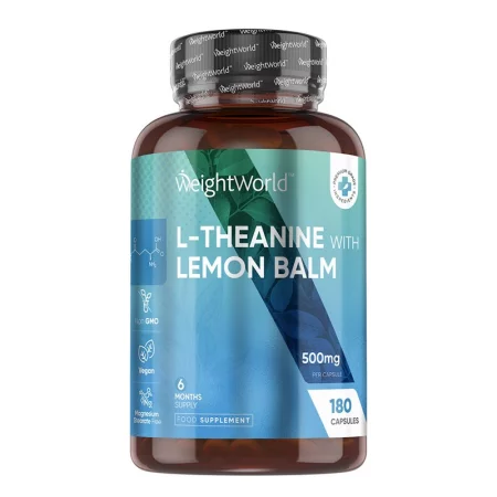 L-Теанин 400 mg + Маточина 100 mg – Спокойствие и концентрация, 180 капсули