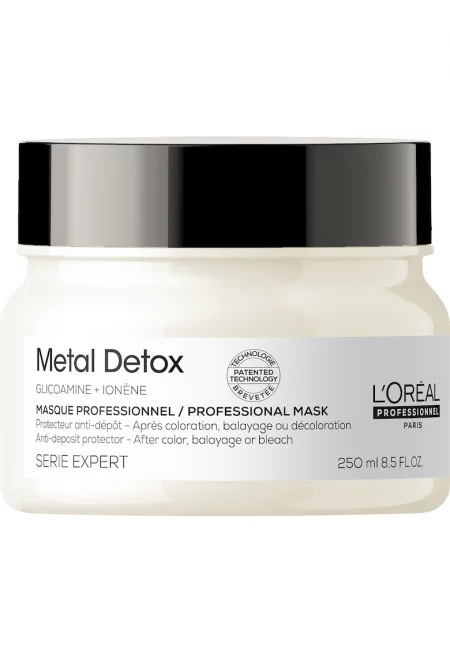 Маска за коса L'Oréal Professionnel Serie Expert Metal Detox - Professional - With metal deposit protection system - 250 мл