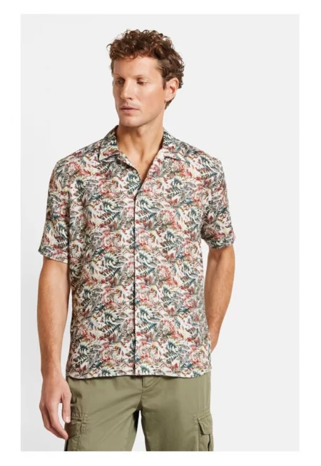 Мъжка риза -  768065 - Многоцветна - Лен