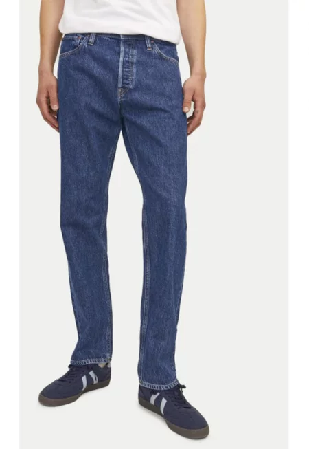 Мъжки дънки -  304376160 - Памук/Памук - Син - Син