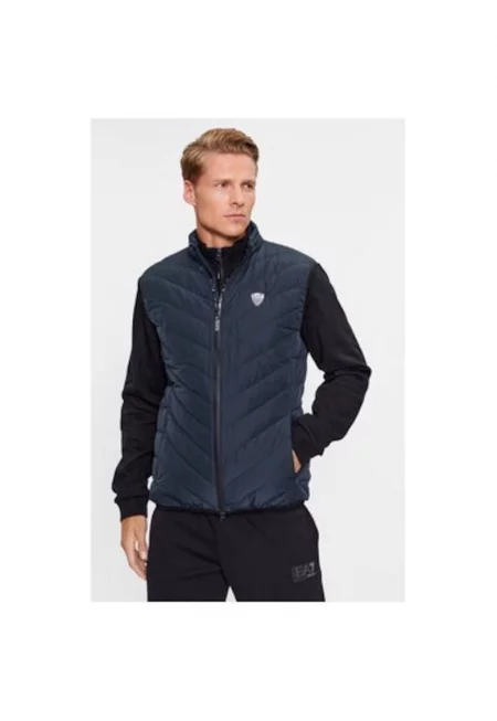 Мъжки елек - Emporio Armani  303085131 - Полиестер - Син