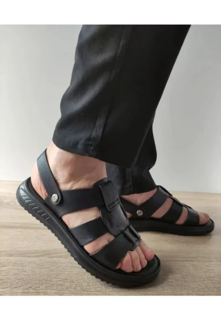 Мъжки ежедневни сандали  232007 Черни - Черно