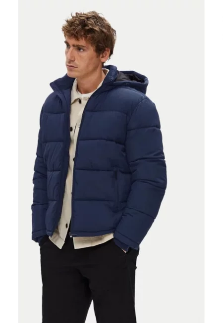 Мъжко яке -  Cooper 16089957 - тъмносиньо - найлон