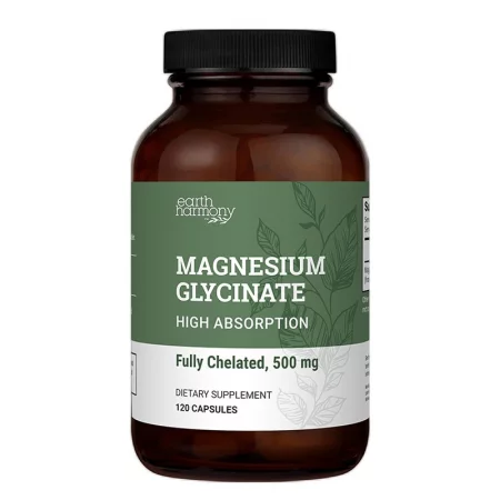 Мускулна, сърдечна и нервна система- Магнезий (глицинат), 500 mg х 120 капсули