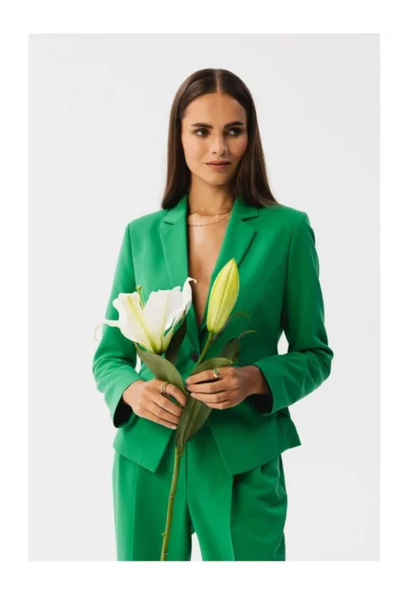 Официално дамско сако -  Guelon - светло зелено