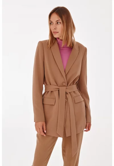 Палто Styliana с качулка